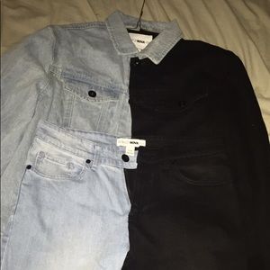Duo Jean jacket and pants
